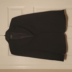 Kasper black 2 piece pant suit, size 8.  Worn once